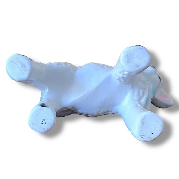 Vintage 50s Spring Lamb Ceramic Pottery Planter Nursery Decor Mid Century Kitsch - Picture 11 of 12